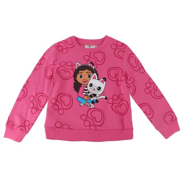 Sweatshirt Cotton Brushed Gabby ? S Dollhouse Rosa Dunkelheit - 6 Alter Weiblich-image
