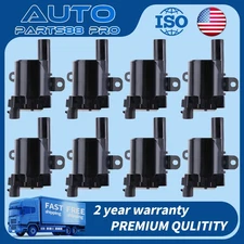 8Pack Round Ignition Coil For Chevy Silverado 1500 2500 GMC 4.8L 5.3L 6.0L UF262