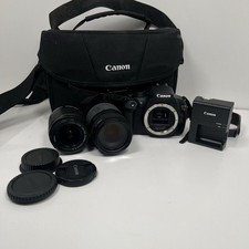 Canon EOS Rebel T5 18MP DSLR Camera EFS 18-55mm IS STM Lens And 75-300mm Lens