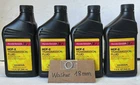 4 QUARTS Honda Genuine HCF2 Transmission Fluid WITH GASKET 2nd Gen 08200-HCF2
