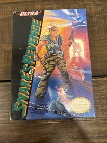 Snake's Revenge (Nintendo NES) w/Manual Box EXCELLENT CONDITION