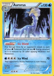 Aurorus 26/111 Furious Fists Rare - Pokemon TCG