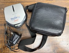 Working Sony Discman ESP CD Player Car Ready Cord  Case Logic Bag