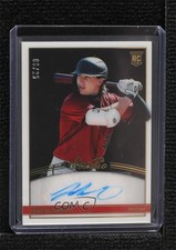 2022 Panini Chronicles Studio Black Signatures Gold 6/25 Jake McCarthy Auto fm0