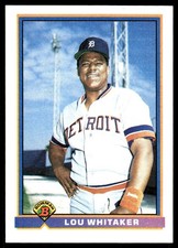 Lou Whitaker 1991 Bowman #150 Detroit Tigers MLB READ FREE SHIPPING AutographDen