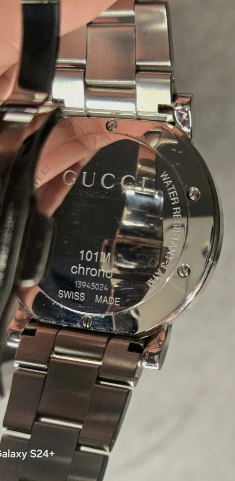 Gucci Men's G-Chrono Watch 6.5 Carat (SI1) Diamond Stainless Steel - Image 3 of 4