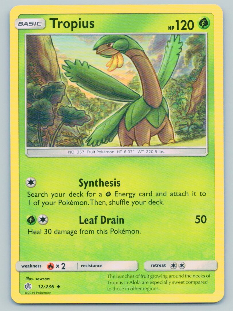 Tropius 12/236 | SM - Cosmic Eclipse | Normal | Lightly Played