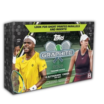 Topps 2026 Tennis Graphite Hobby Box