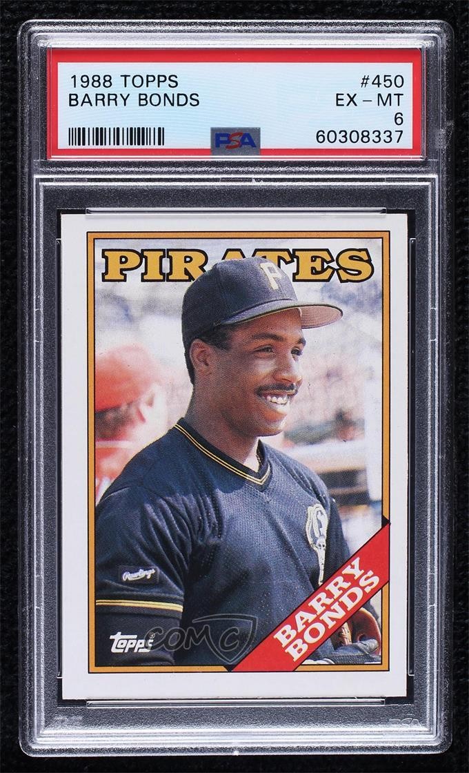 Topps Barry Bonds front