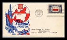 Dr Jim Stamps Poland 5c Overrun Countries Series First Day Cover Staehle Cachet