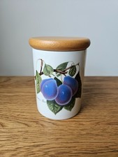 Portmeirion Pomona L' Imperatrice Plum Lidded Jar - 4 inches
