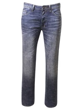 Buffalo By David Bitton Driven Vintage Worn Out Indigo Relaxed Jeans