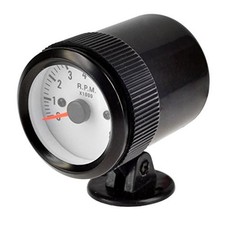 Car Motor Vehicle Black Face 2" 52mm Pointer Tacho Tachometer Tacho Gauge
