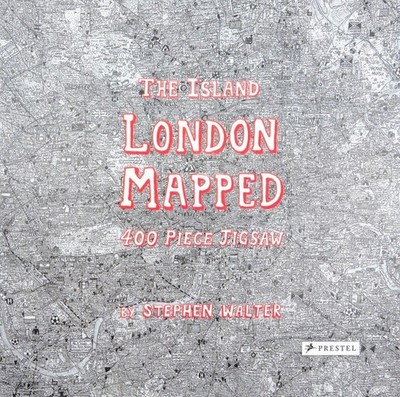 Prestel Die Insel London kartiertes 400-teiliges Puzzle S. Walter - vollständig