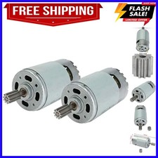 2 Pcs 550 40000RPM Electric Motor High Speed RS550 12V Motor Gearbox Accessor...