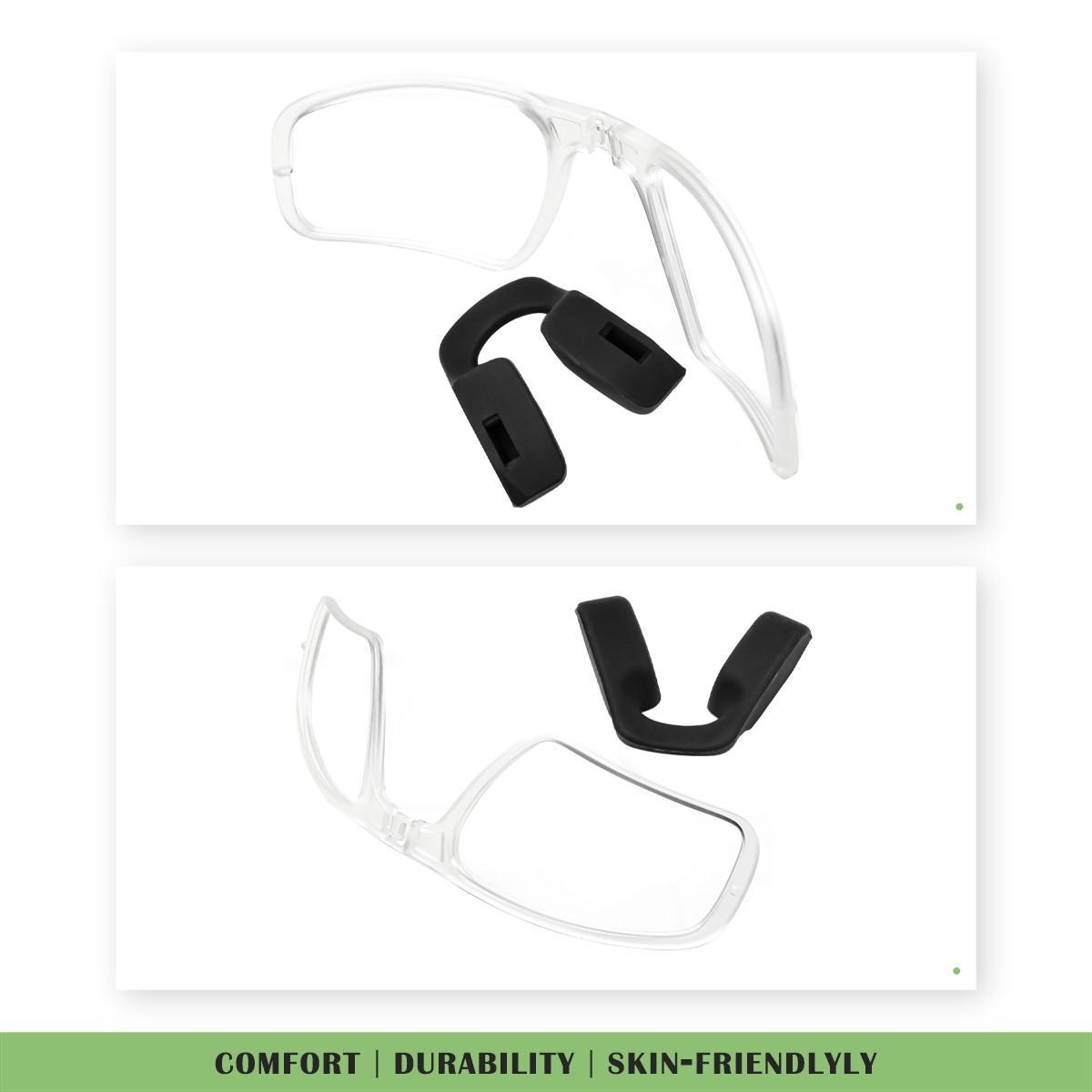 Porta lenti inserto Rx con nasello per occhiali da sole Oakley Sutro OO9406 OO9406A foto 4