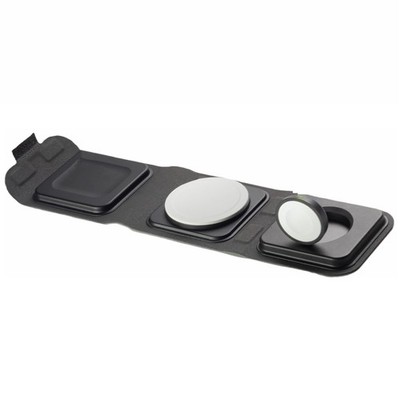 MOPHIE 3 in 1 Travel Charger - Portable Magnetic Wireless Charging Hub - Fast