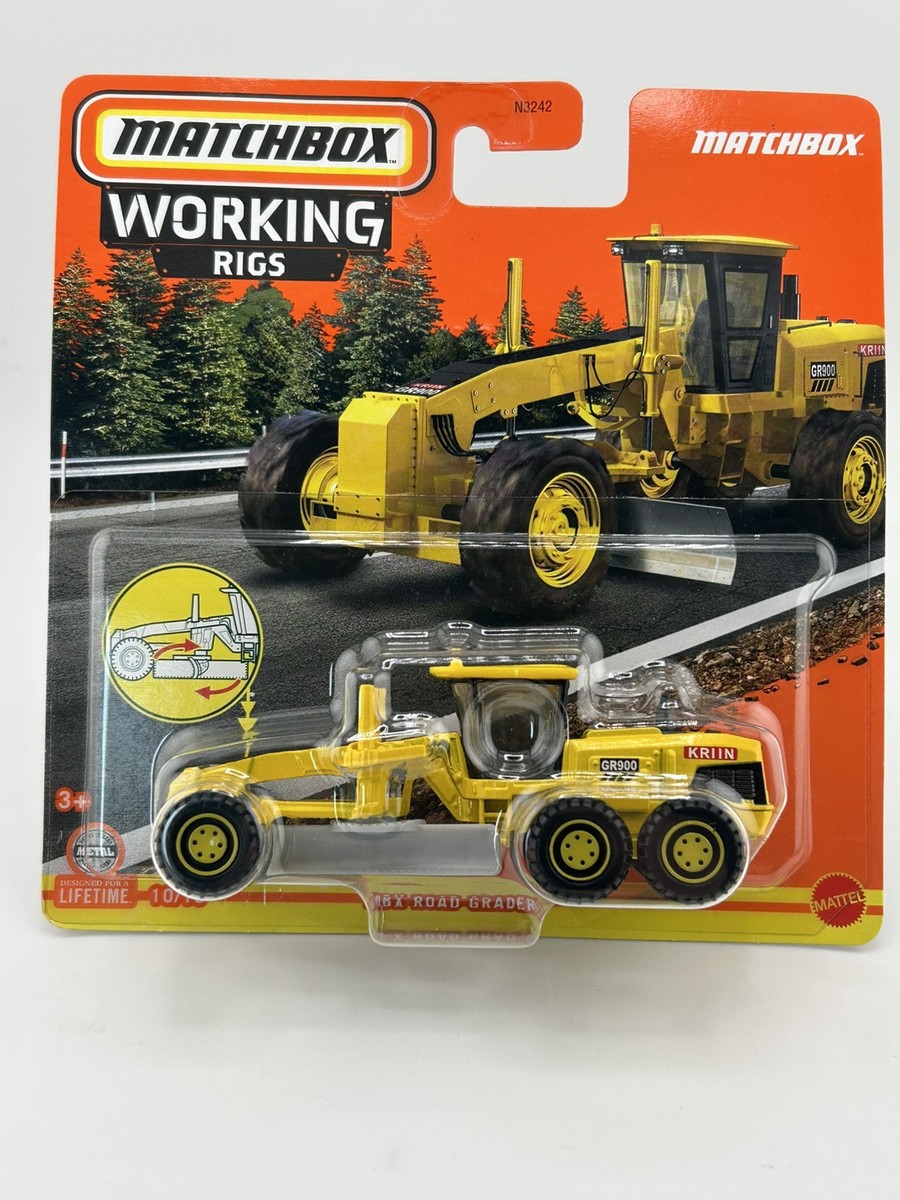 2010 Matchbox Working Rigs Crop Sprayer Yellow Munsterson MOC for