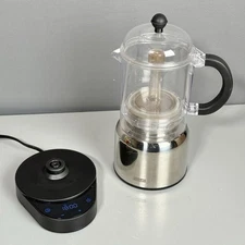 Bodum Programmable Electric Espresso Maker 12099 Moka Pot 500W WORKS