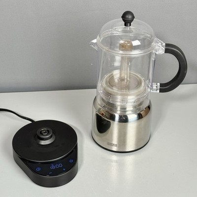 Bodum Programmable Electric Espresso Maker 12099 Moka Pot 500W WORKS