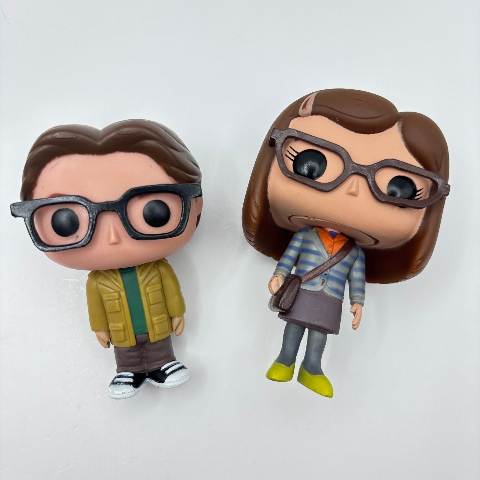 Funko Pop! Vinyl: Big Bang Theory - Leonard Hofstadter #45 Amy Farrah Fowler #42