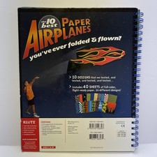 Klutz Book of Paper Airplanes Craft Kit: Doug Stillinger Spiral Soft cover