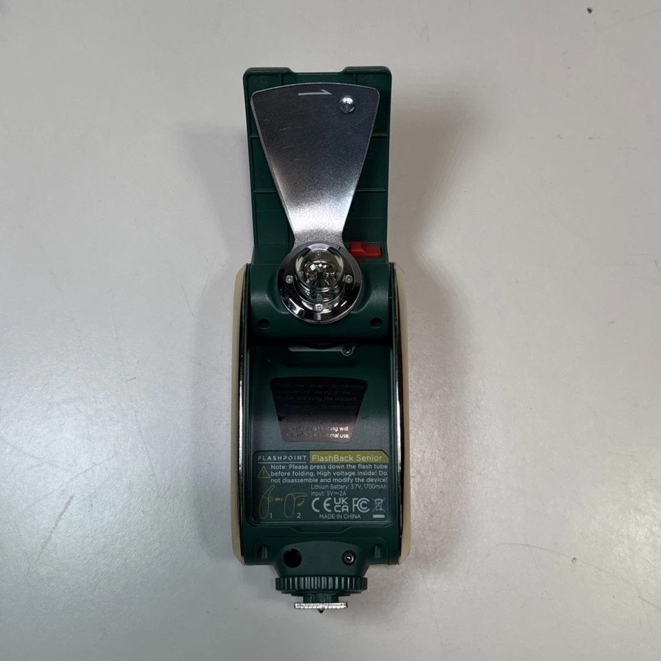 Flashpoint FlashBack Senior On-Camera Flash, Green. Tested - Image 2 of 4