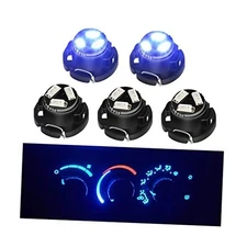 LED Lights Bulbs kit for AC Climate Heater Control Compatible with 2003 Blue