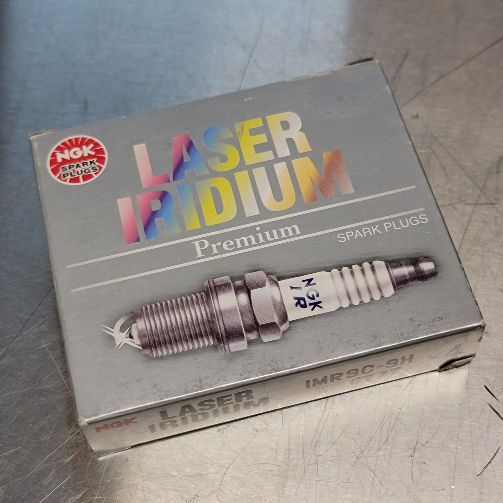 NGK Laser Iridium  IMR9C-9H Spark Plug - 6777 4 PACK