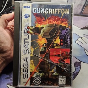 Gungriffon SEGA Saturn US Version Complete Box CIB Manual Reg Card Works Great
