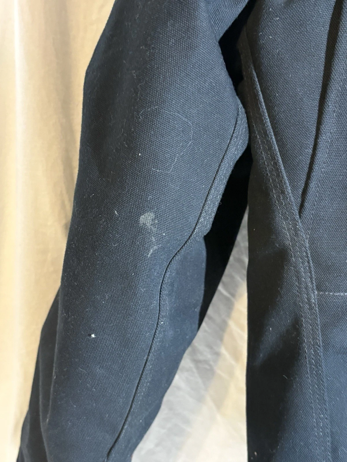 Carhartt Arctic Corduroy Collar Jacket Black Vintage1990s J02 BLK Large/XL - product detail image 6