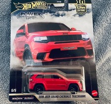 Hot Wheels Premium Power Trip 2019 Jeep Grand Cherokee Trackhawk - Red