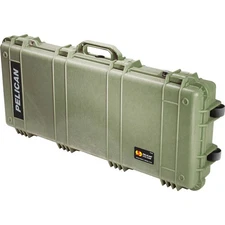Pelican 1700 Travel Vault II Watertight Rifle Case with Foam Insert & Wheels, Ol