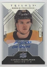 2019 Upper Deck Trilogy Silver Foil /49 Karson Kuhlman #119 Rookie Auto RC 0o5t
