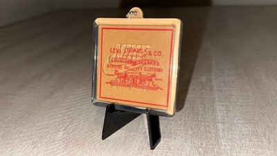 NIKE LEVI AIR JORDAN 3 HANG TAG ~RETRO~ 90s Levi Denim 4 KEYCHAIN