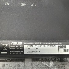 ASUS MG248QR 24" Full HD 144hz DVI HDMI DP FreeSync Gaming LED Monitor READ 14