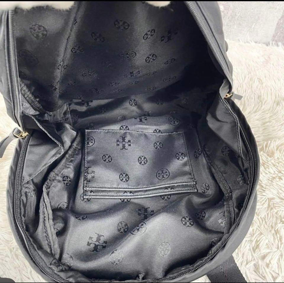 TORY BURCH Logo Hand Backpack Bag Women Black Genuine | eBay Australia
