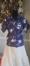 Vintage Barefoot In Paradise Mkd Sz Large Mens Hawiian Shirt As Is