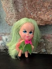 Vintage 1960s Mattel Liddle Kiddle Luscious Lime Kola Doll Only, Original Dress