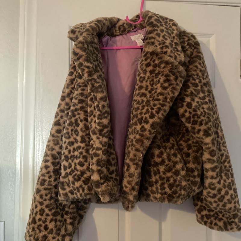 Victoria Secret  Faux Fur Cropped Jacket Xl