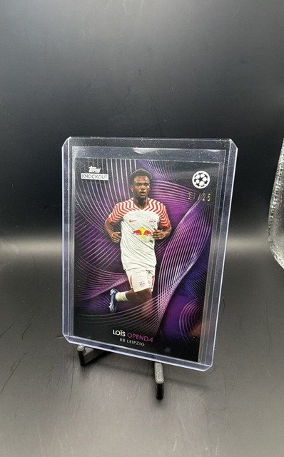 2023-24 Topps Uefa Champions League Knockout - Lois Openda Purple /25