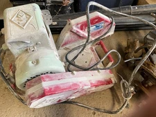 MK Diamond 101 10" Tile Saw NO BASIN TUB with mount/body and other parts