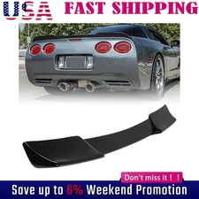 Rear Trunk Wing Spoiler For 1997-2004 Corvette C5 Zr1 Extended Style Gloss Black