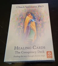 Chuck Spezzano PhD Healing Cards Conspiracy Theory BRAND NEW SEALED  RARE Tarot
