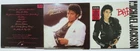 MICHAEL JACKSON VINYL ALBUMS 'THRILLER'  & ' BAD ' EPIC 1987