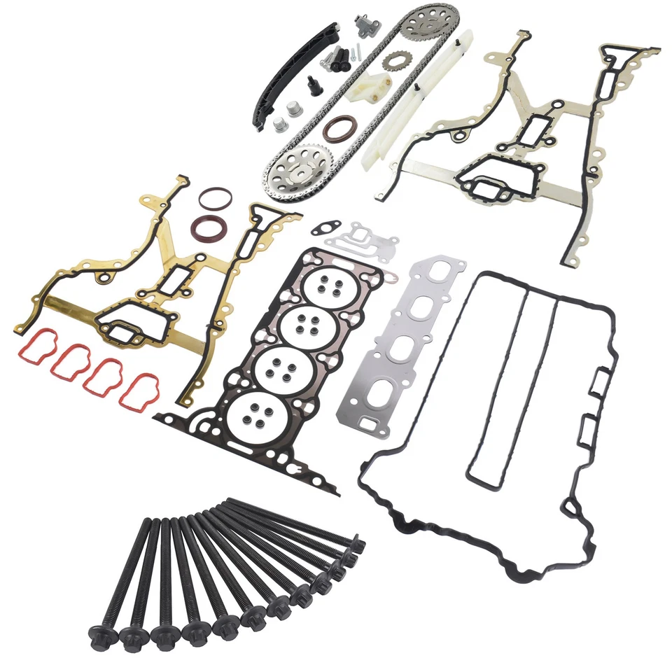 Zylinderkopfdichtungsatz + Steuerkettensatz für Opel Astra Corsa Meriva Z14XEP - Bild 2 von 4