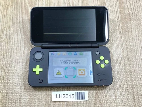 Nintendo 2DS LL XL BLACK LIME Console Nintendo Japan - With Defects LH2015