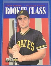 1996 Collector's Choice RC #445 Jason Kendall Rookie Pirates Baseball Card A1. rookie card picture