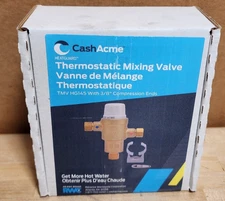 Cash Acme RWC 24524 Thermostatic Mixing Valve TMV HG145 Lead Free 3/8″       *PI