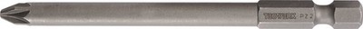 10x Bit 1/4 '' PZD 2 Länge 89 mm TECWERK